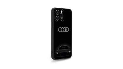 Audi R8 Supercar Logo Phone Case – Luxury Sport Car Design