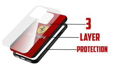 Ferrari F1 Racing Team Red Phone Case by CaseAdvisor