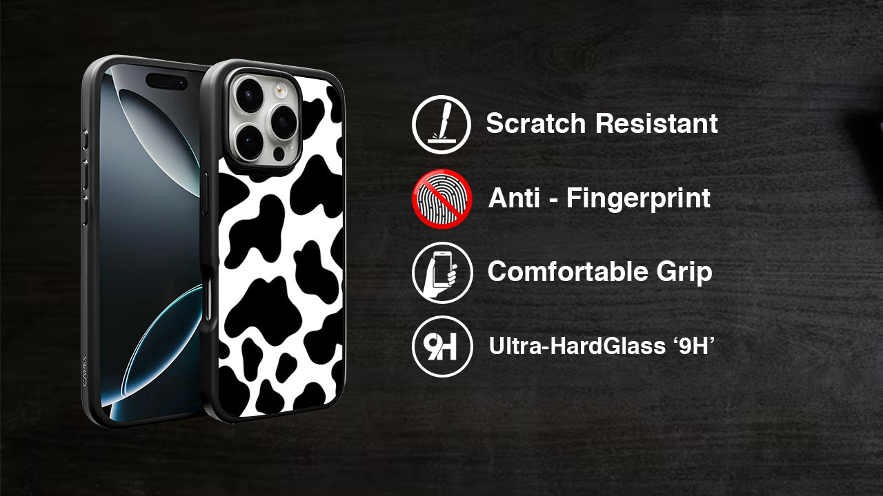 Chic Black Bows Pattern Phone Case – Elegant Aesthetic Design