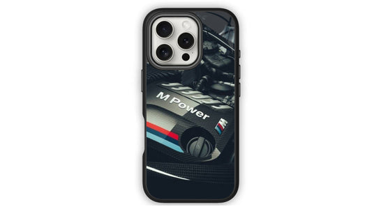 BMW M Power Engine Phone Case – Motorsport Car Enthusiast Design