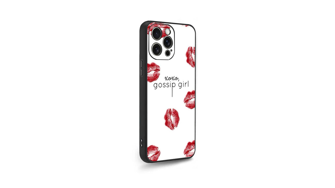 XOXO Gossip Girl Iconic Red Lips Phone Case – Pop Culture Design