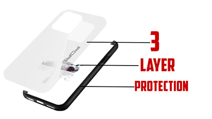 Sleek Porsche Logo Phone Case – Minimalist Supercar Design