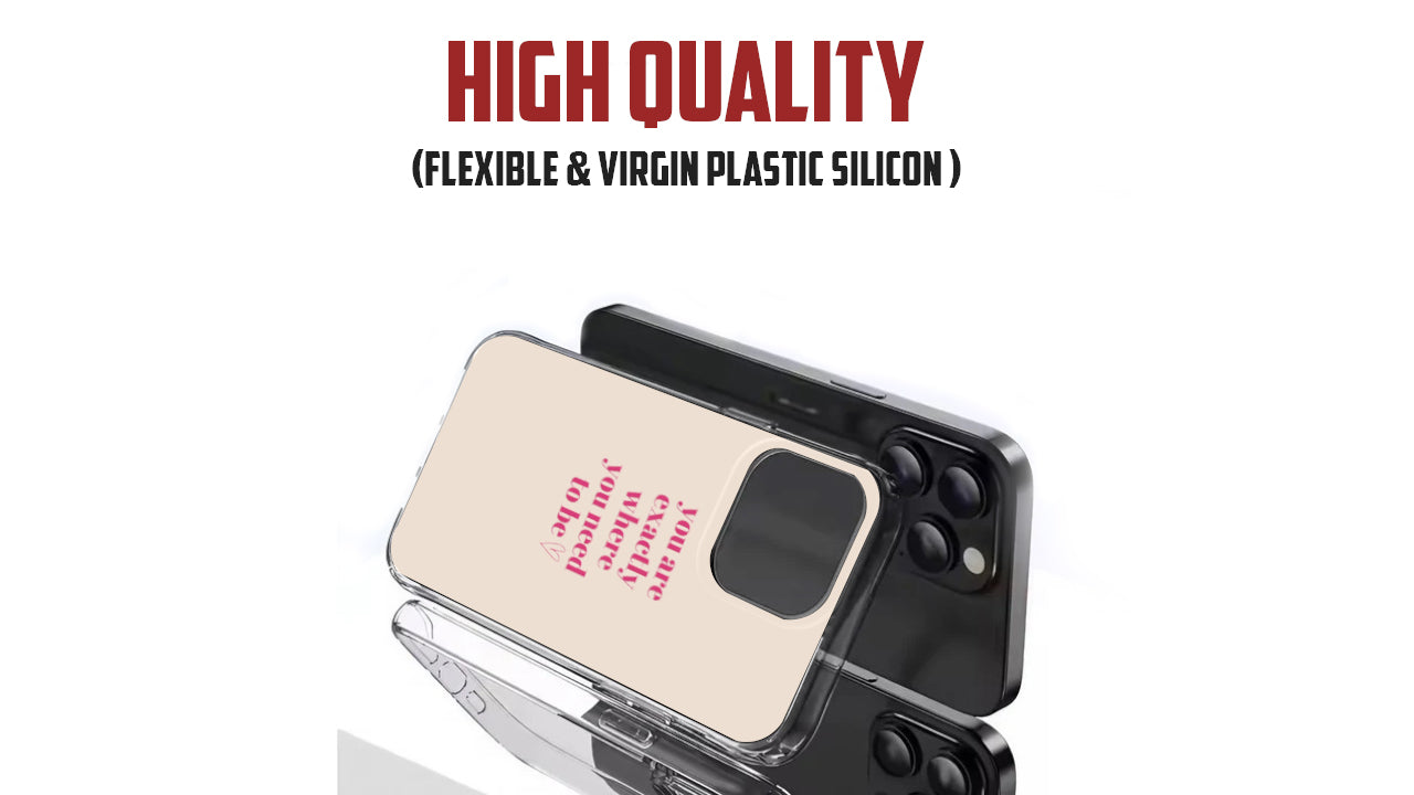 You Are Exactly Where You Need To Be-Affirmation Phone Case