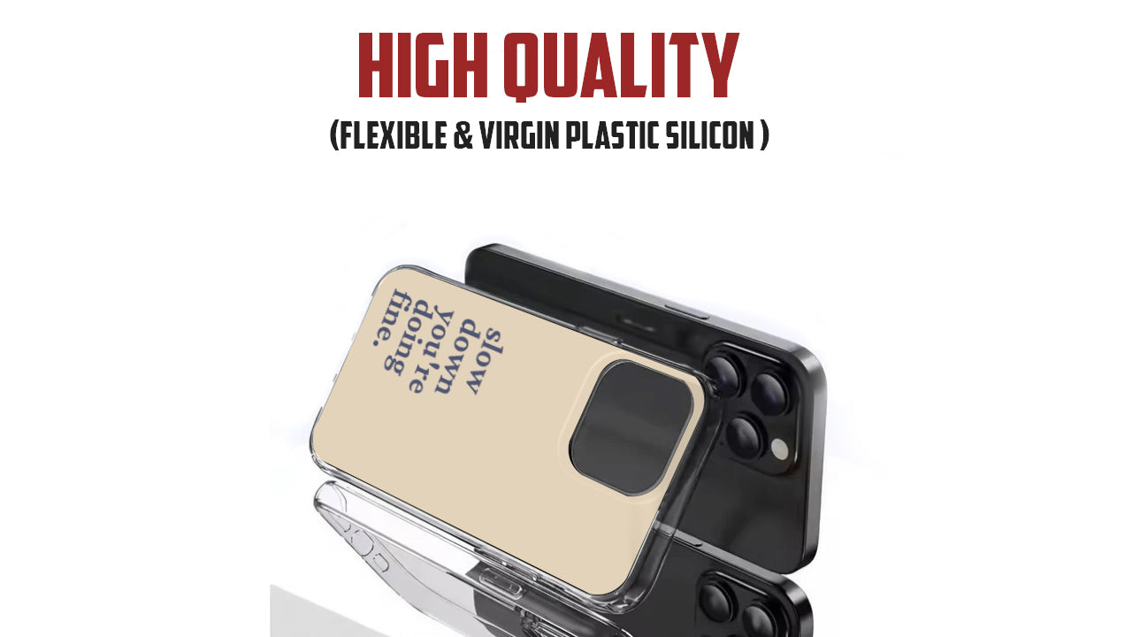 Slow Down You're Doing Fine_Relaxing Phone Case – Calm & Comfort