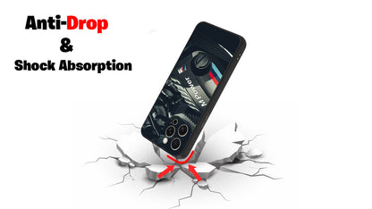 BMW M Power Engine Phone Case – Motorsport Car Enthusiast Design