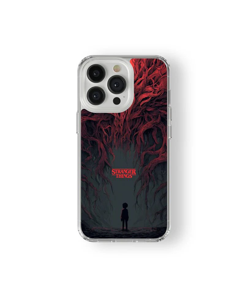 Stranger Things Upside Down Phone Case – Dark Aesthetic Horror Cover
