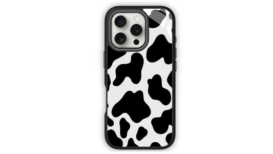 Chic Black Bows Pattern Phone Case – Elegant Aesthetic Design