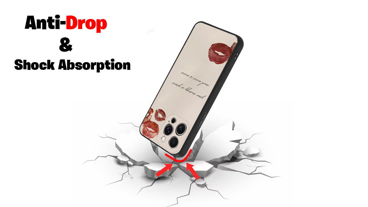 "Your Energy is Yours" Pink Lips Aesthetic Phone Case – Empowerment Quote