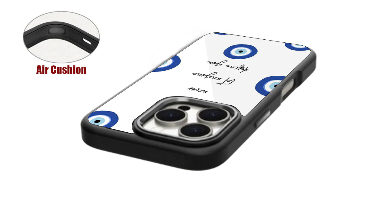 Evil Eye Affirmation Phone Case – "Never Let Anyone Define You" Design