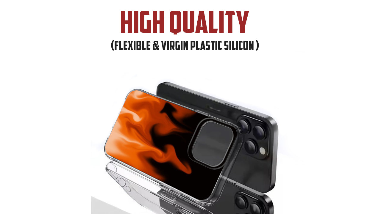 Blazing Flame Aesthetic Phone Case – Fire Print for Baddie & Y2K Style