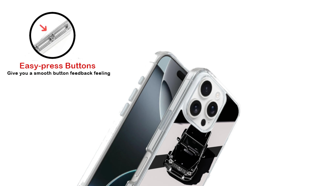 Mercedes G-Wagon Phone Case – Black SUV Luxury Supercar Design