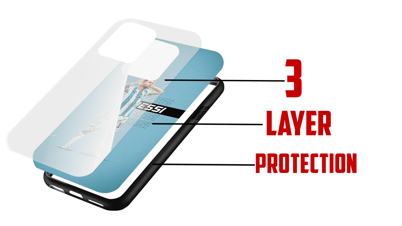 Lionel Messi Argentina Football Phone Case – World Champion Fan Gear