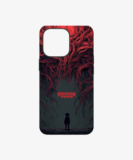 Stranger Things Upside Down Phone Case – Dark Aesthetic Horror Cover