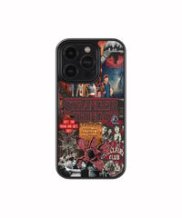 Stranger Things Collage Phone Case – Hellfire Club Retro Aesthetic Cover
