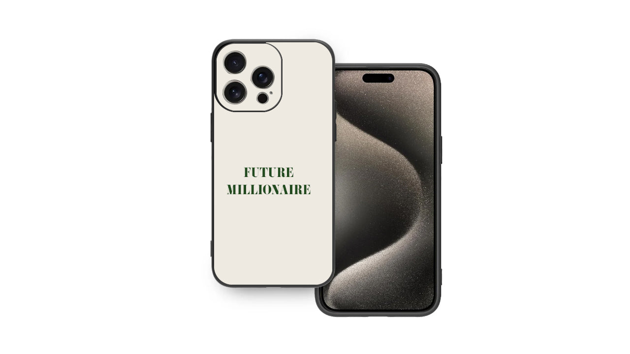 Future Millionaire_Manifestation Phone Case – Success & Goals