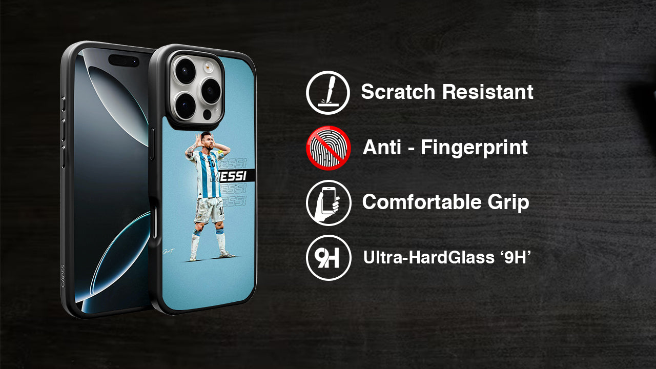 Lionel Messi Argentina Football Phone Case – World Champion Fan Gear