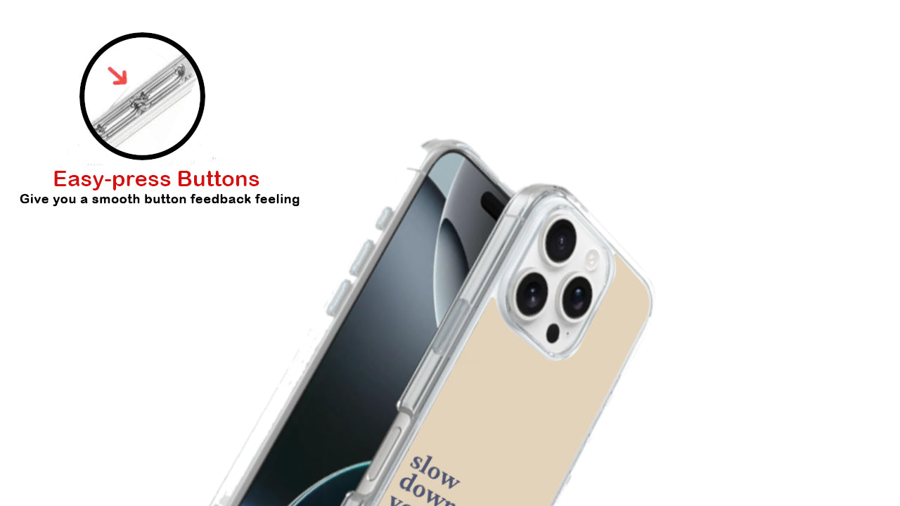 Slow Down You're Doing Fine_Relaxing Phone Case – Calm & Comfort