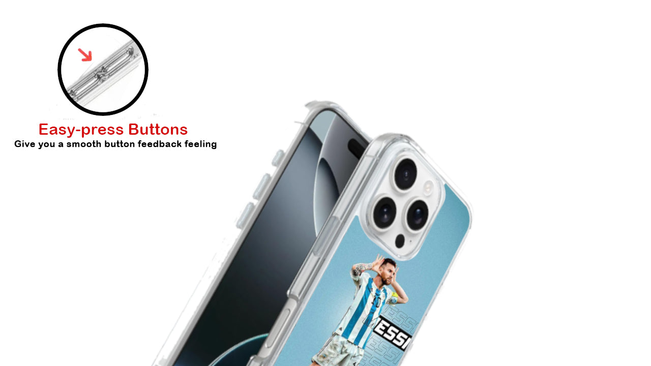 Lionel Messi Argentina Football Phone Case – World Champion Fan Gear