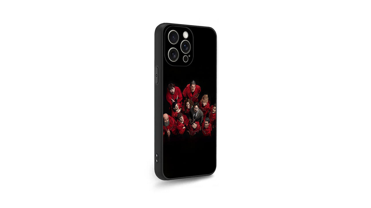 Money Heist Inspired Phone Case – La Casa de Papel Red Jumpsuit Design