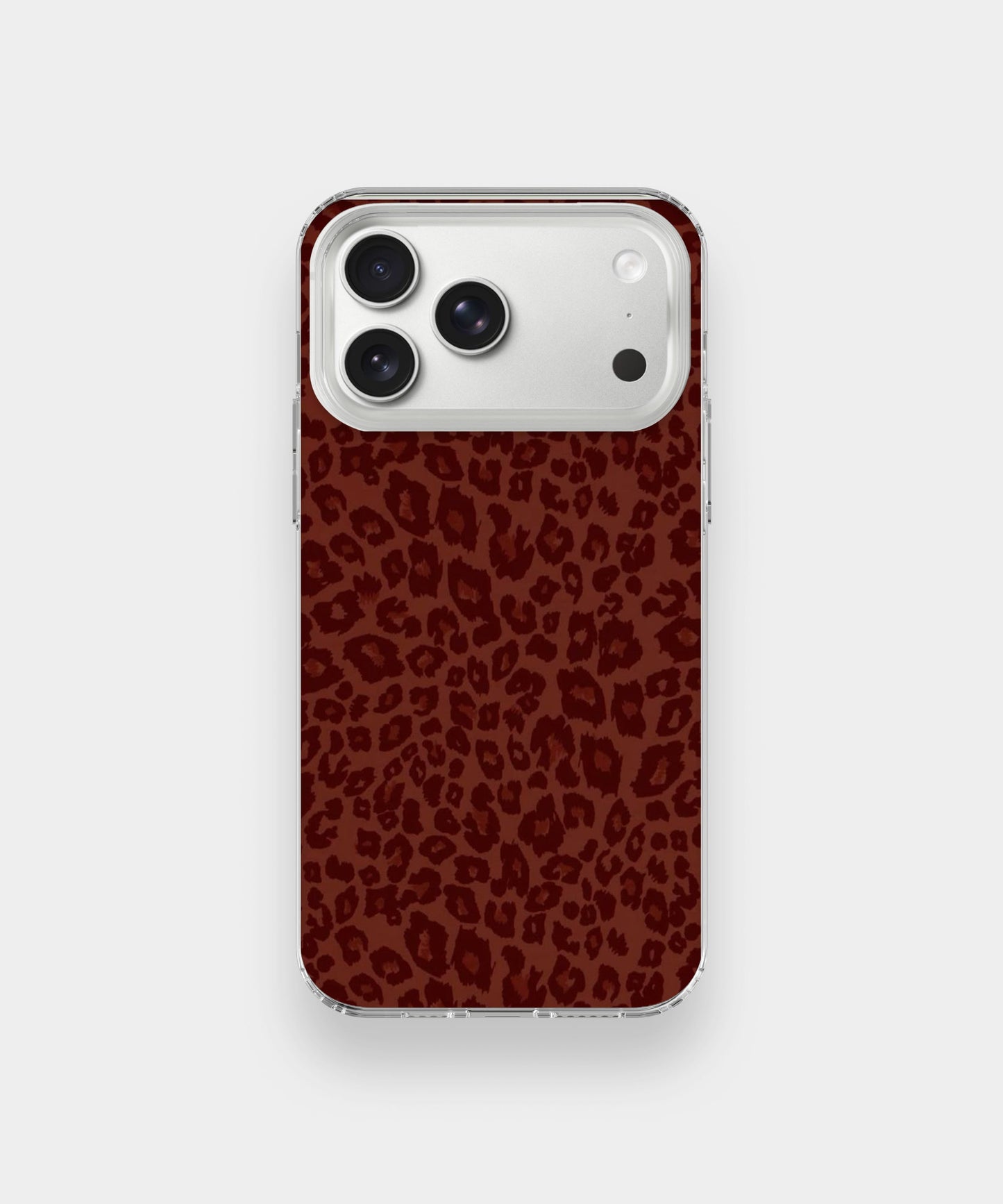 Leopard Print Aesthetic Phone Case – Brown Animal Pattern Y2K Stylish Cover
