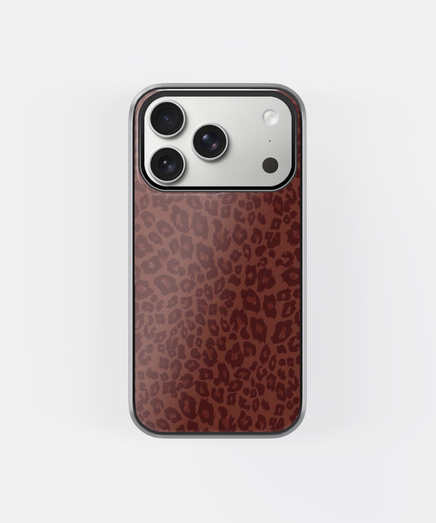 Leopard Print Aesthetic Phone Case – Brown Animal Pattern Y2K Stylish Cover