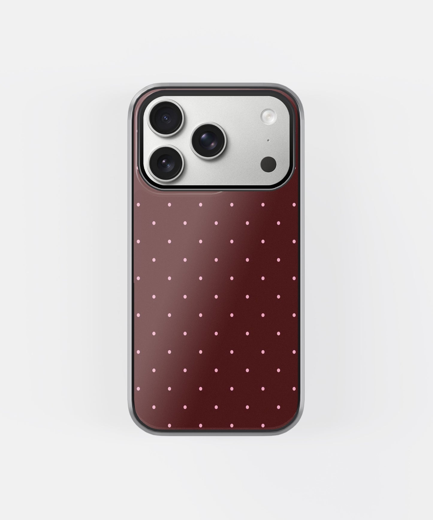 Red Polka Dot Aesthetic Phone Case – Minimal Cute Pattern Y2K Stylish Cover