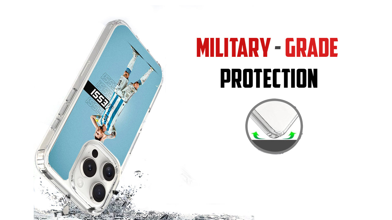 Lionel Messi Argentina Football Phone Case – World Champion Fan Gear