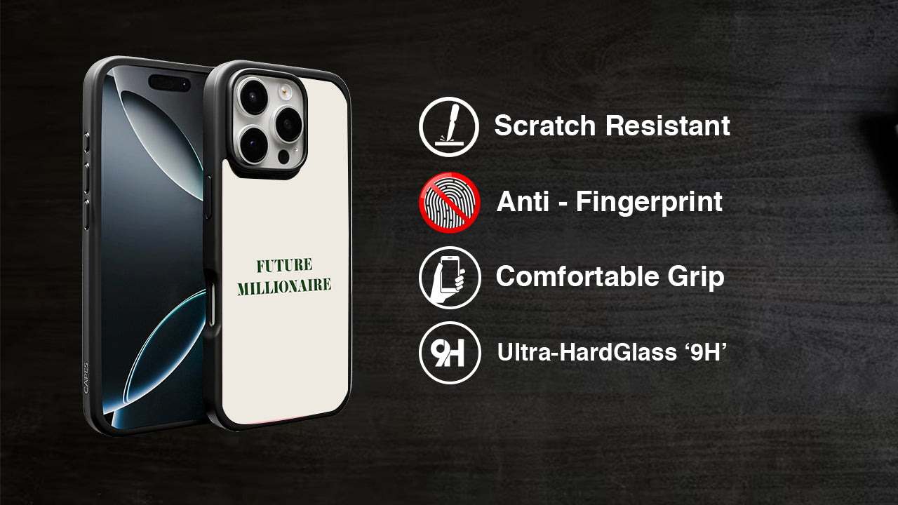 Future Millionaire_Manifestation Phone Case – Success & Goals