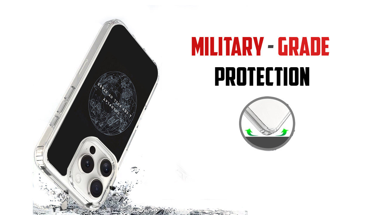 Coldplay "A Sky Full of Stars" Album Art Case – Celestial Constellation Design