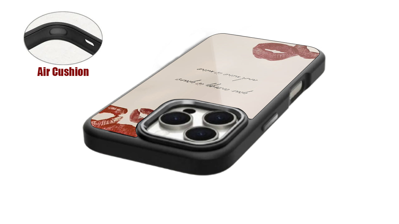 "Your Energy is Yours" Pink Lips Aesthetic Phone Case – Empowerment Quote