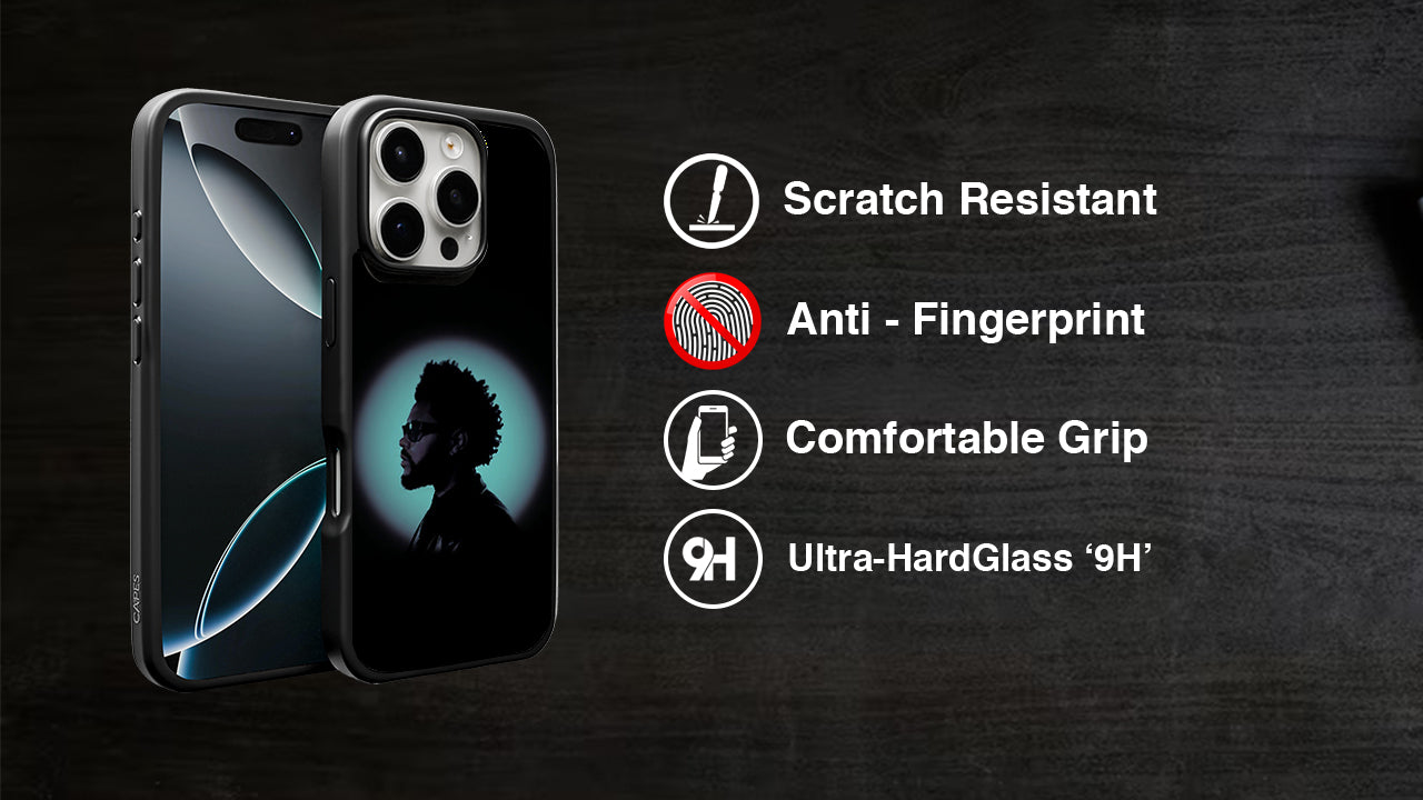 The Weeknd Inspired Music Vibe Phone Case – Dark Silhouette Aesthetic