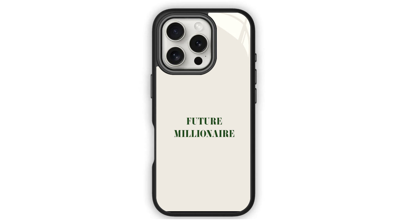 Future Millionaire_Manifestation Phone Case – Success & Goals