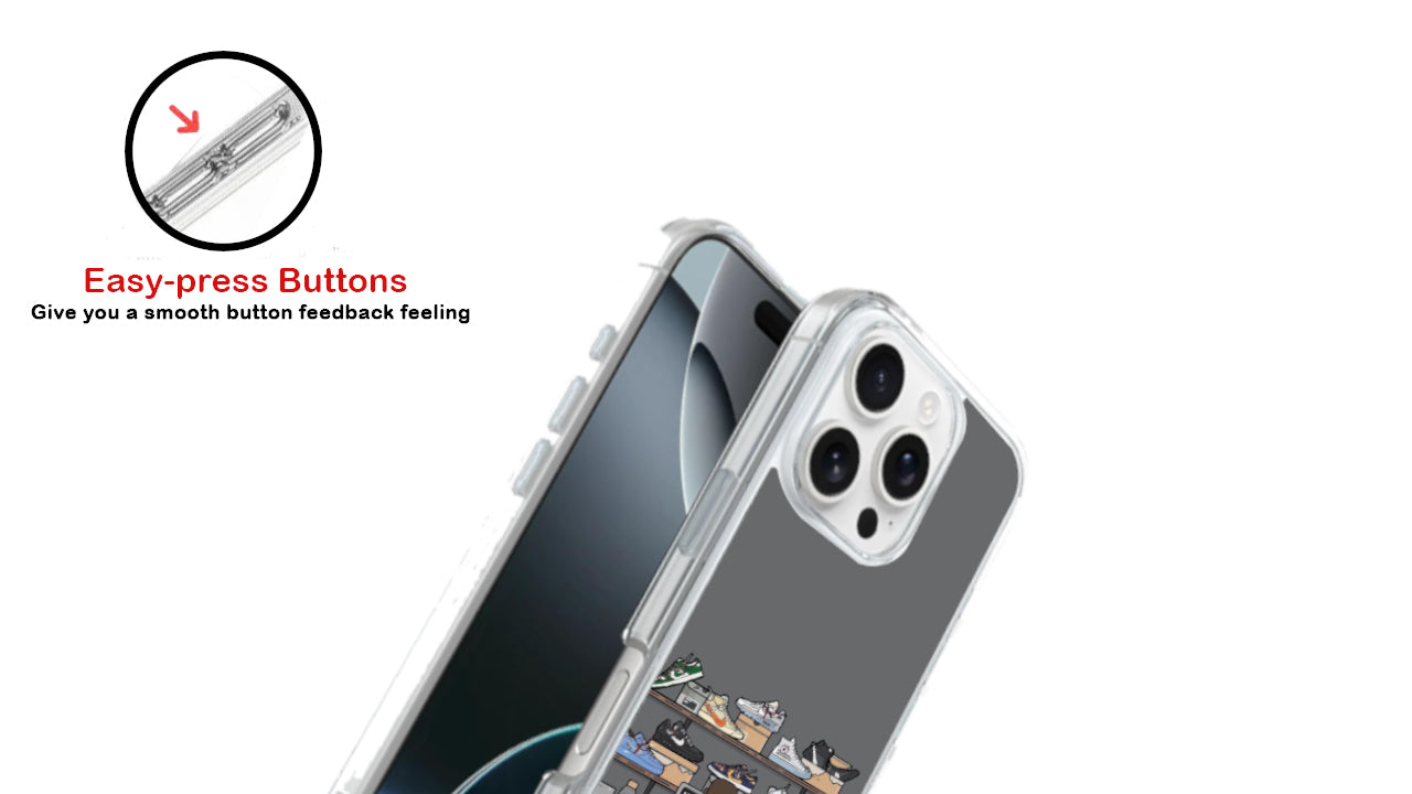 Sneaker Lover's Dream Phone Case – Sneaker Collection Shelf Design