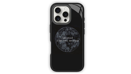 Coldplay "A Sky Full of Stars" Album Art Case – Celestial Constellation Design