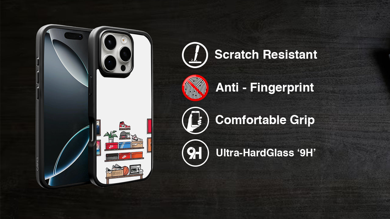 Sneakerhead Collection Phone Case – Kicks & Boost Box Design