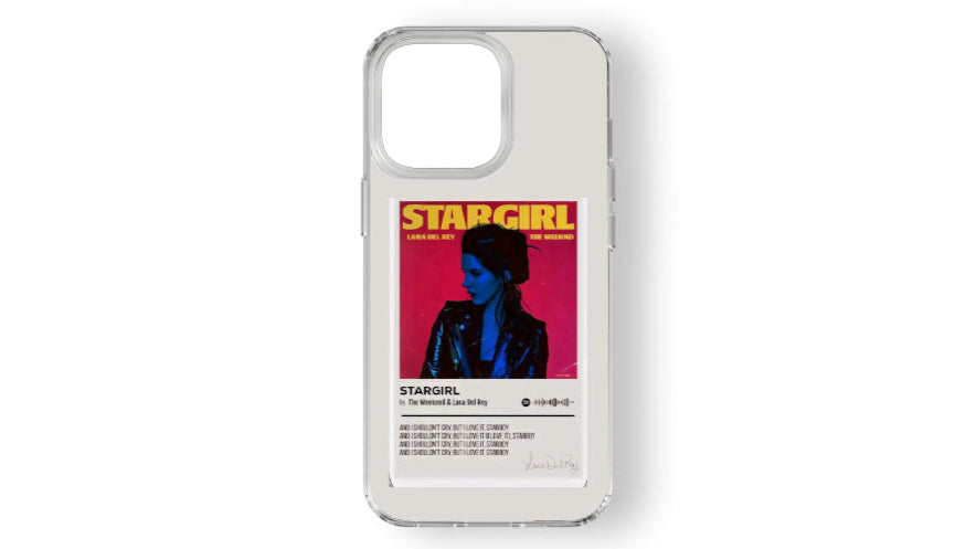 StarGirl Album Art Phone Case – The Weeknd & Lana Del Rey Inspired Music