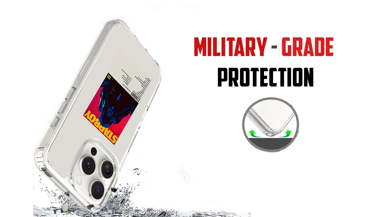 The Weeknd Starboy Album Art Phone Case – Iconic Music Cover Design