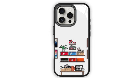 Sneakerhead Collection Phone Case – Kicks & Boost Box Design