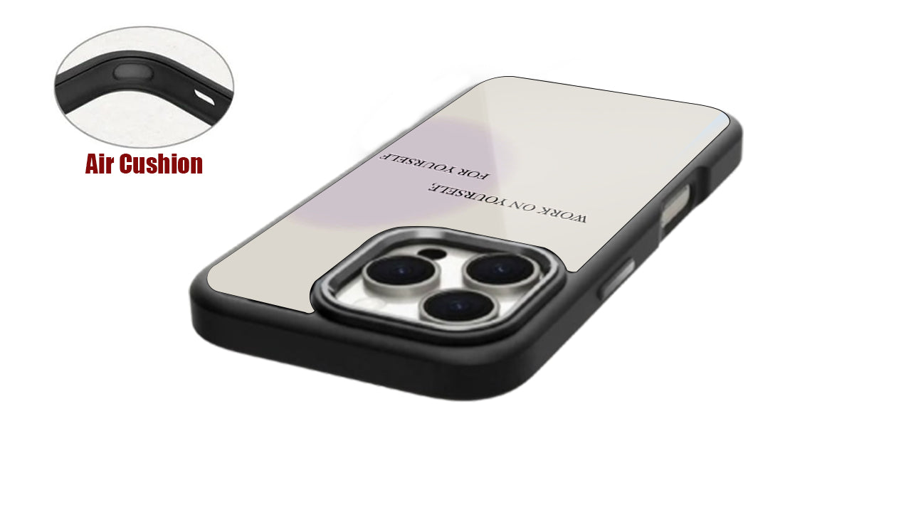 Work On Yourself Motivational Quote Phone Case-Minimalist Aesthetic