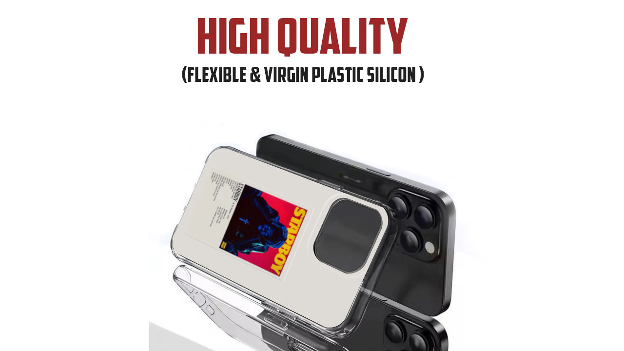 The Weeknd Starboy Album Art Phone Case – Iconic Music Cover Design