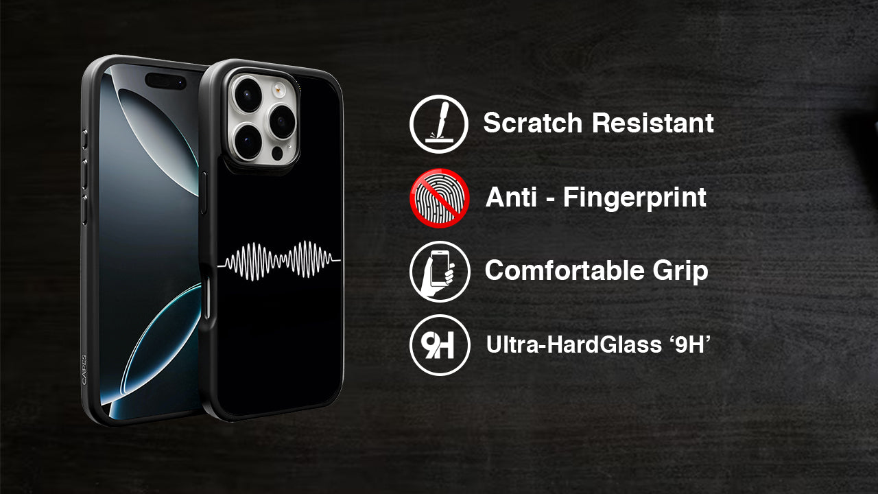 Arctic Monkeys AM Waveform Music Album Phone Case