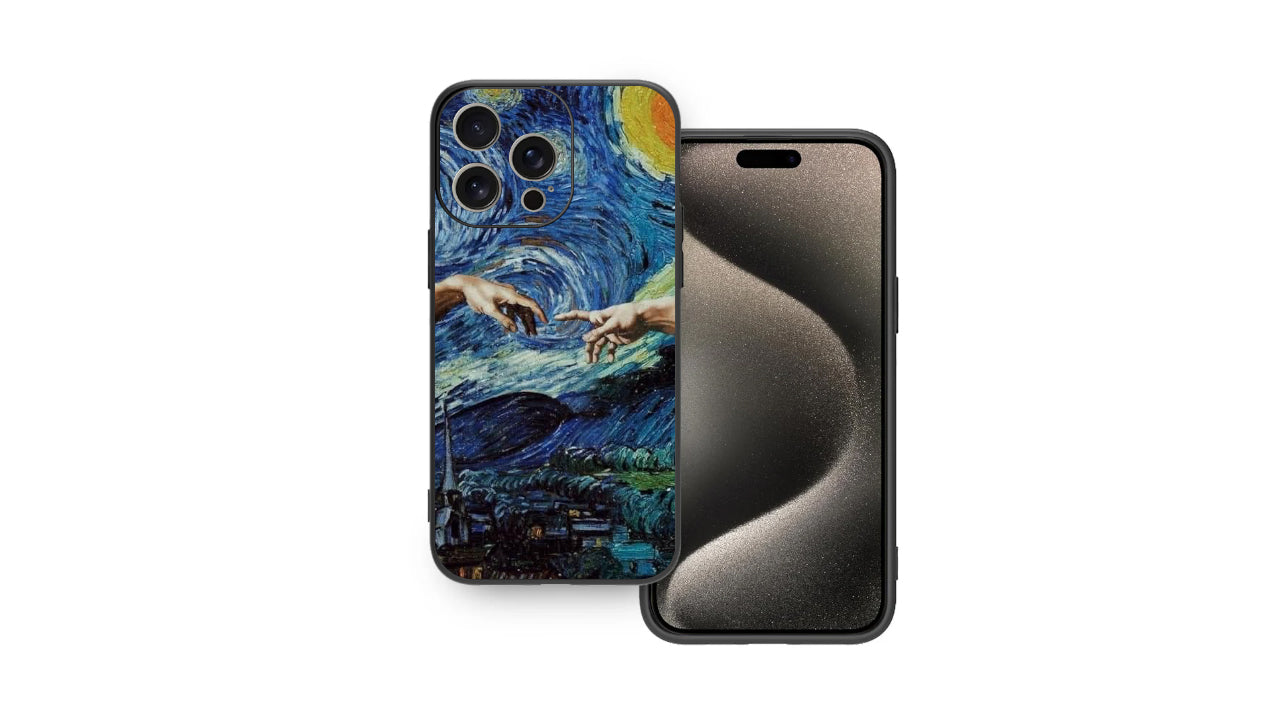 Van Gogh Starry Night Cityscape Phone Case – Artistic Painting Design (Copy)