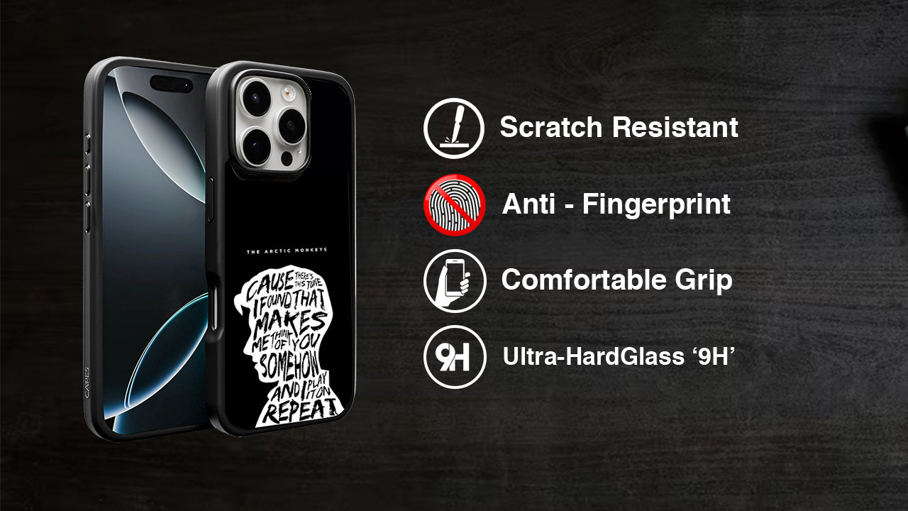 The Arctic Monkeys Lyrics Phone Case – Indie Music Album Art
