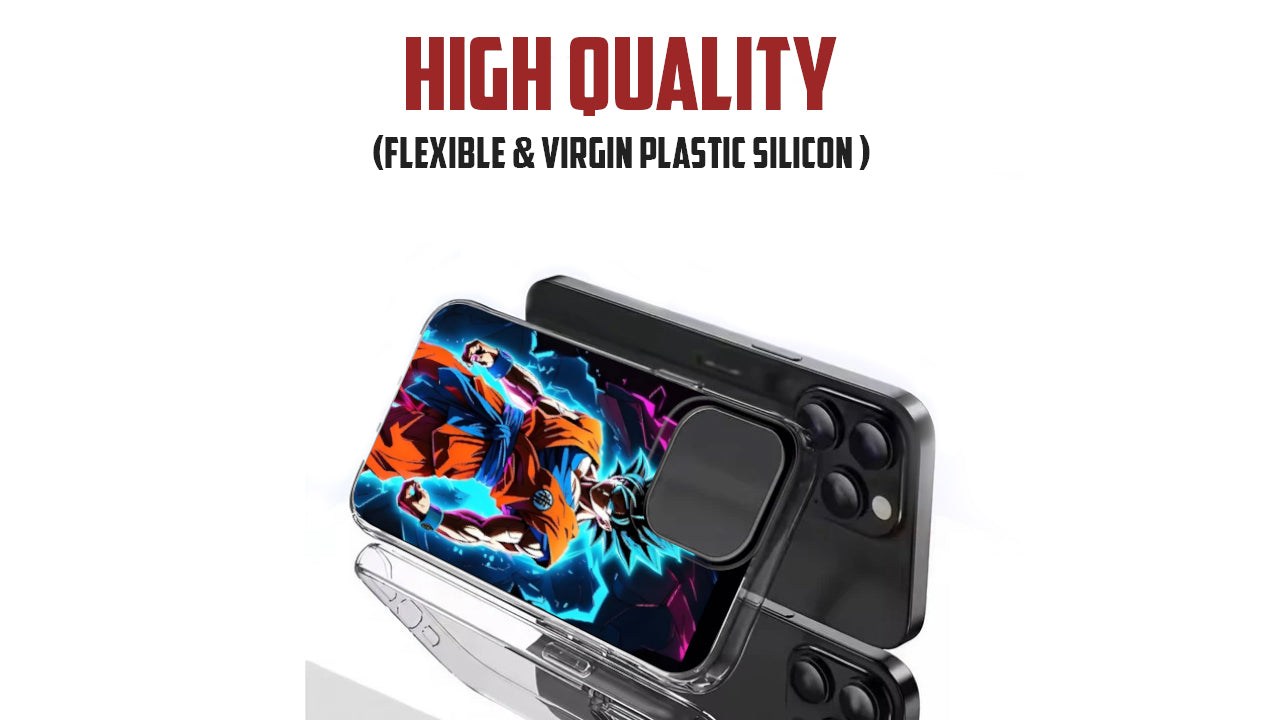 Dragon Ball Z Goku Super Saiyan Phone Case – Blue Aura Power Up