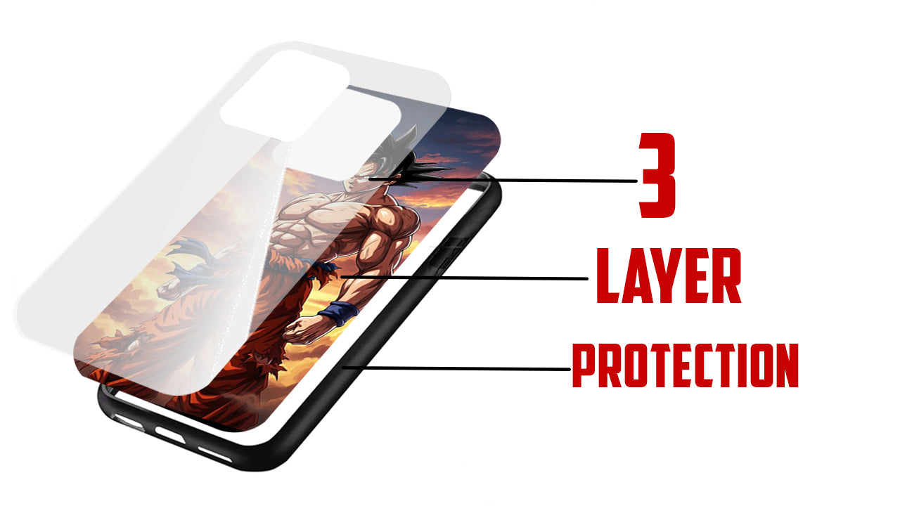 Dragon Ball Z Goku Sunset Warrior Phone Case – Anime Hero Design