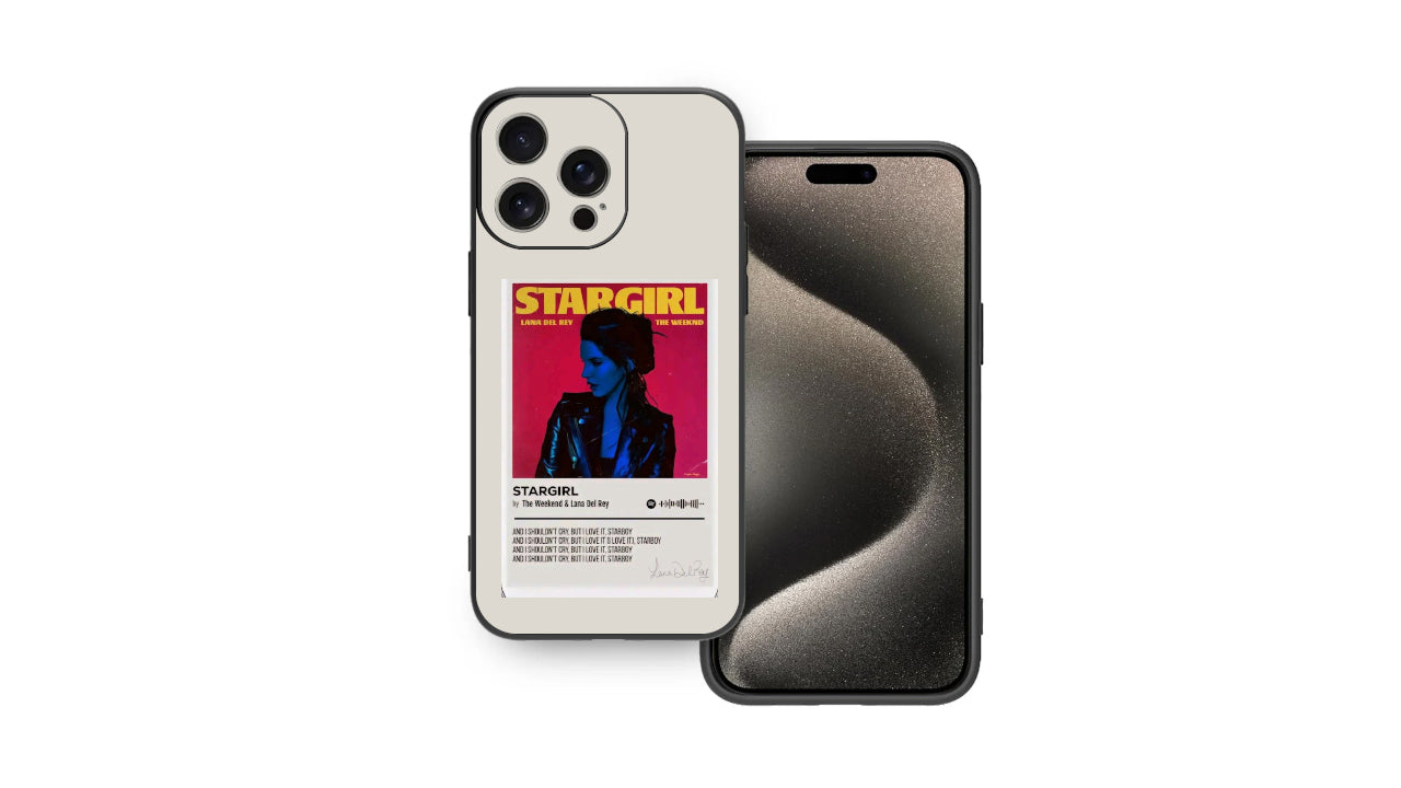 StarGirl Album Art Phone Case – The Weeknd & Lana Del Rey Inspired Music