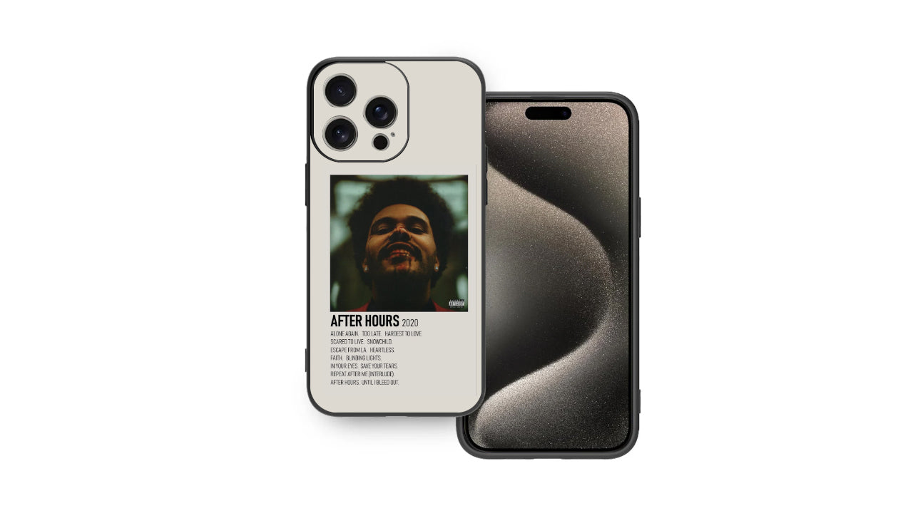 Frank Ocean Blonde Album Cover Phone Case – Minimal Aesthetic Design