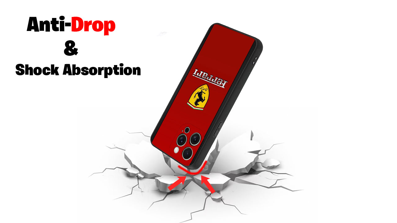 Ferrari F1 Racing Team Red Phone Case by CaseAdvisor