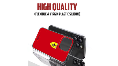 Ferrari Logo & Scuderia Phone Case – Classic Red Racing Design
