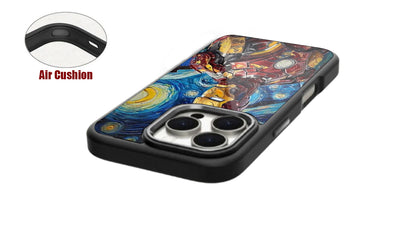 Iron Man Starry Night Phone Case – Marvel Superhero Art